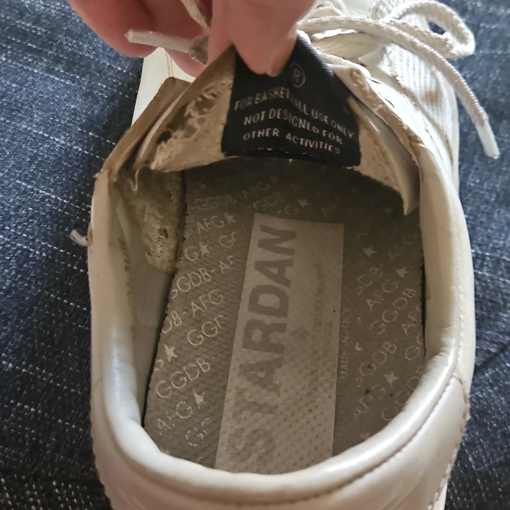 Golden Goose STARDAN Women's  White Low-Top Sneakers ~ 37 - Picture 9 of 13